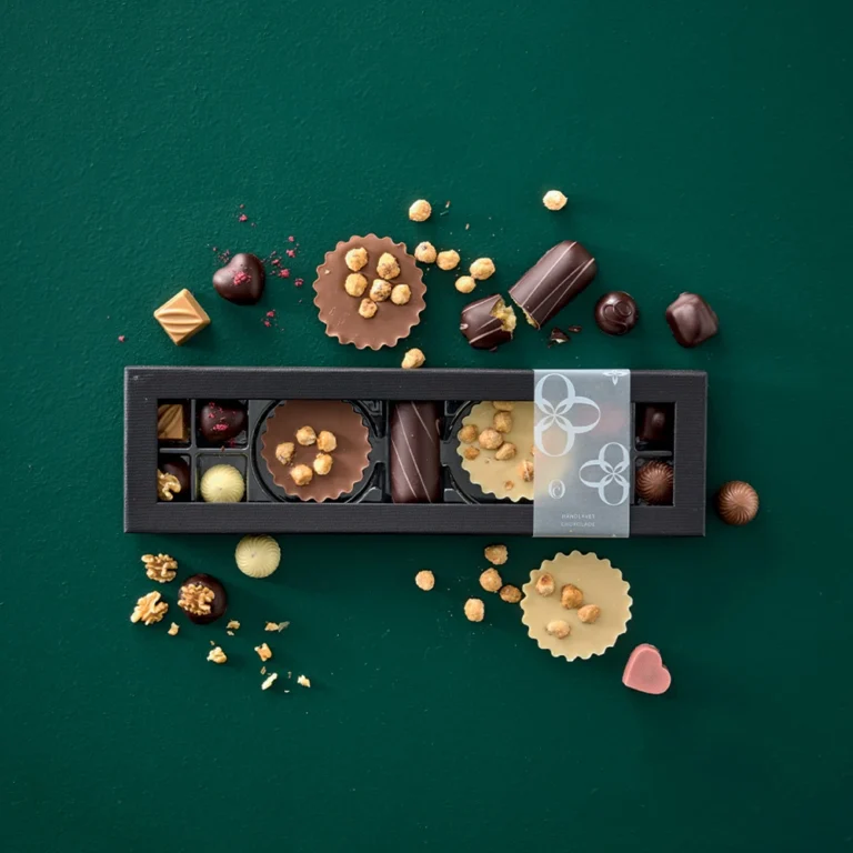Familieæske fra Ole chokolade med 11 stk.